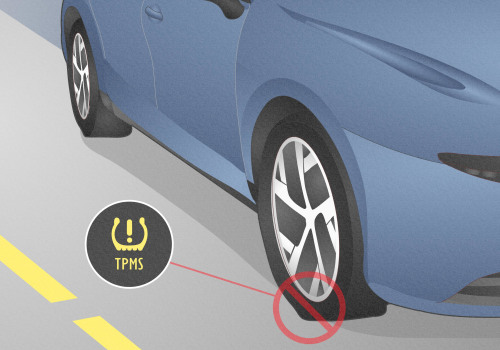 Can i still drive with a service tire monitor system?