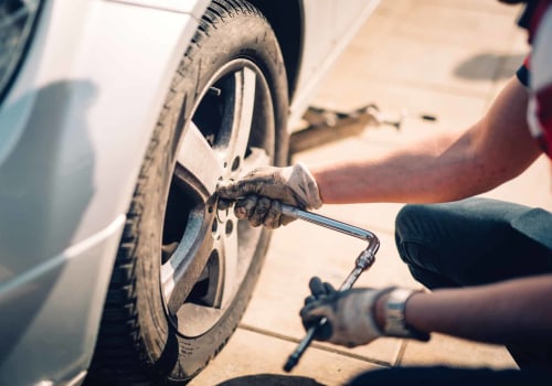 What should i do if i get a flat tire and need immediate assistance from a tire shop?
